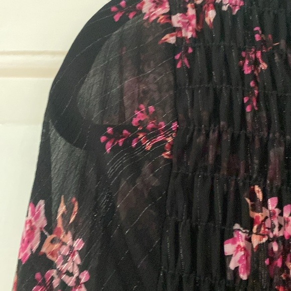 Misa Collection Roisin Dress in Berry Floral Size Large Revolve - Picture 10 of 16